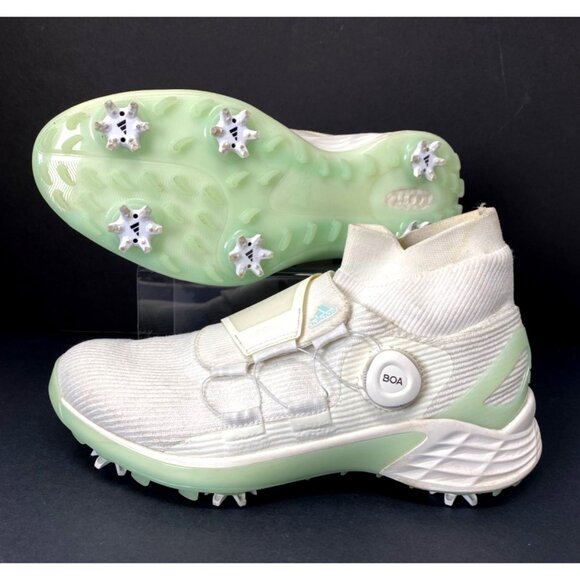 adidas Shoes - Adidas Women's Zg21 Motion Primegreen Boa Mid Cut Golf Shoes Size 9 Halo Mint